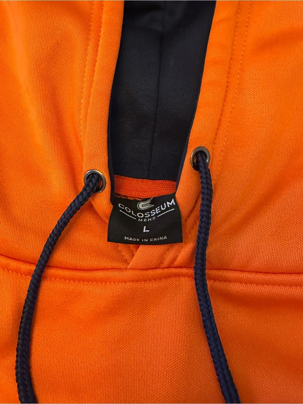 Colosseum Orange Syracuse Crewneck Hoodie